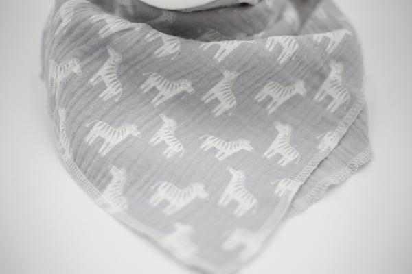 Musselinhalstuch / Halstuch 45 x 45